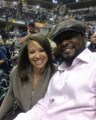 Mike Tomlin and Kiya Tomlin